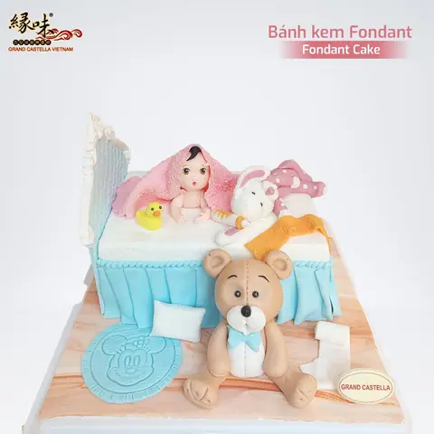 Hình bánh kem bơ Pháp Grand Castella 510