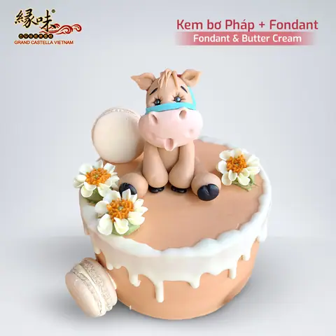 Hình bánh kem bơ Pháp Grand Castella 513