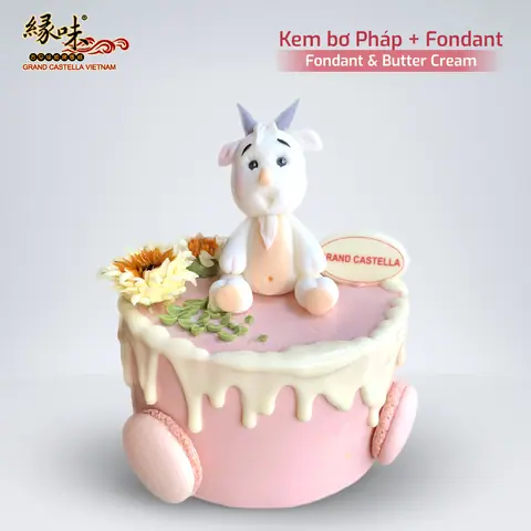 Hình bánh kem bơ Pháp Grand Castella 516