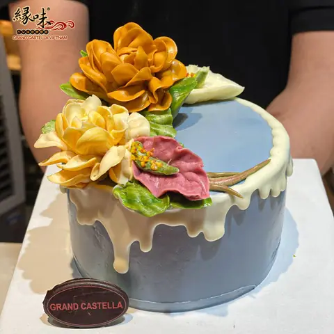 Hình bánh kem bơ Pháp Grand Castella 443