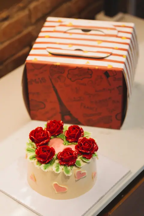 Hình bánh kem bơ Pháp Grand Castella 453