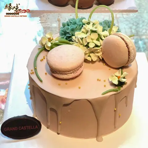 Hình bánh kem bơ Pháp Grand Castella 474