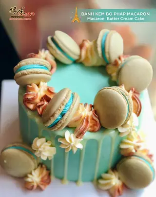 Bánh kem bơ Pháp Macaron Size 16cm – ảnh 9