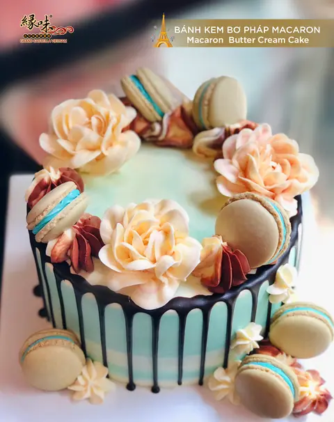 Hình bánh kem bơ Pháp Grand Castella 484