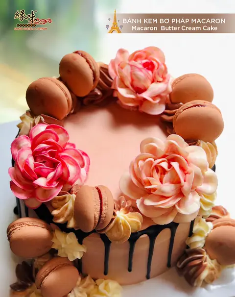 Hình bánh kem bơ Pháp Grand Castella 487