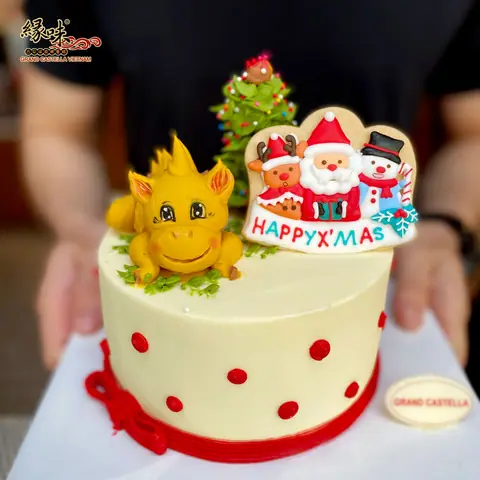Hình bánh kem bơ Pháp Grand Castella 418