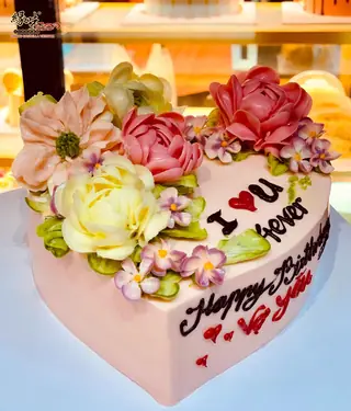Bánh Kem Bơ Pháp Sinh Nhật Trái Tim I Love You – Valentine – BKB234 – ảnh 1