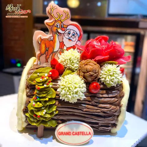 Hình bánh kem bơ Pháp Grand Castella 573