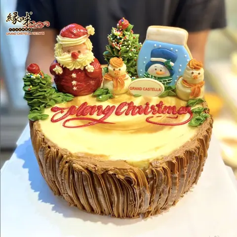 Hình bánh kem bơ Pháp Grand Castella 607