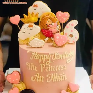 Bánh kem bơ tạo hình The Princess mẫu The Princess Size 18cm – ảnh 6