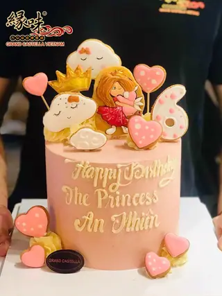 Bánh kem bơ tạo hình The Princess mẫu The Princess Size 18cm – ảnh 5