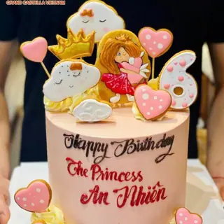 Bánh kem bơ tạo hình The Princess mẫu The Princess Size 18cm – ảnh 7