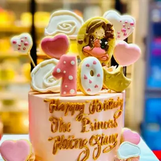 Bánh kem bơ tạo hình The Princess mẫu The Princess Size 18cm – ảnh 8