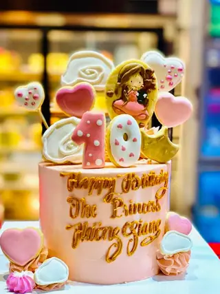Bánh kem bơ tạo hình The Princess mẫu The Princess Size 18cm – ảnh 3