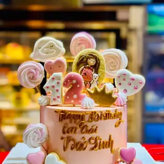 Bánh kem bơ tạo hình The Princess mẫu The Princess Size 18cm – ảnh 9