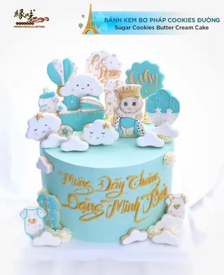 Bánh kem bơ tạo hình The Princess mẫu The Princess Size 18cm – ảnh 1