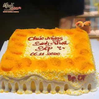 Bánh kem khổ vuông Size 22 cm – ảnh 1