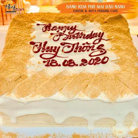Hình bánh kem bơ Pháp Grand Castella 424