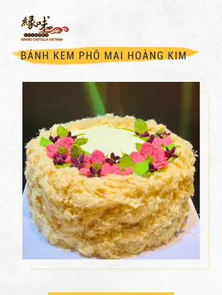 Bánh kem phô mai Hoàng kim Size 16cm – ảnh 10