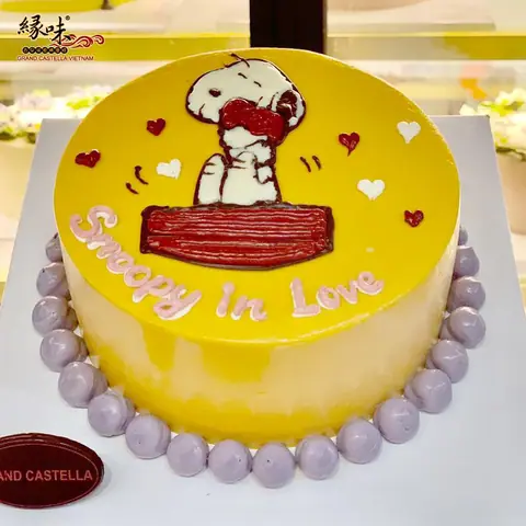 Hình bánh kem bơ Pháp Grand Castella 580