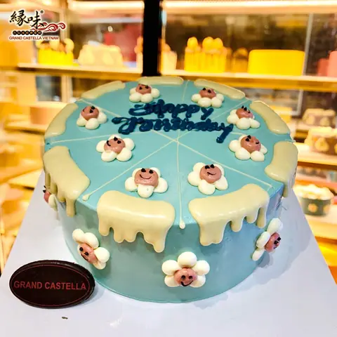 Hình bánh kem bơ Pháp Grand Castella 583