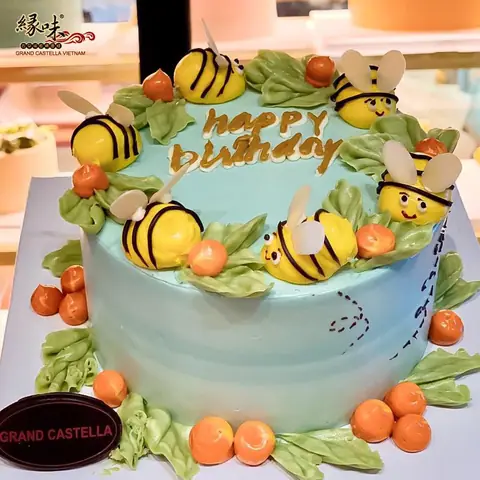 Hình bánh kem bơ Pháp Grand Castella 587