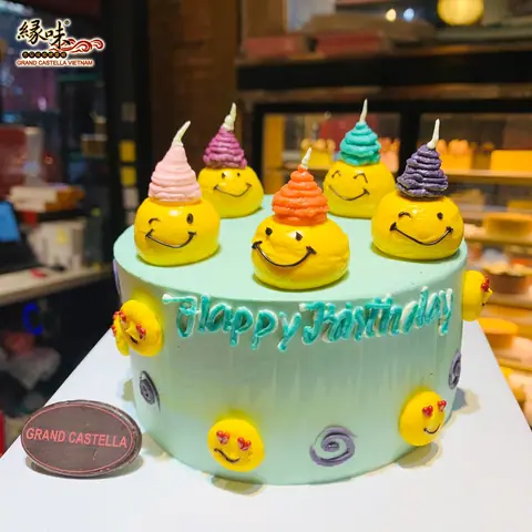 Hình bánh kem bơ Pháp Grand Castella 591