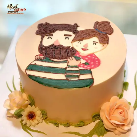 Hình bánh kem bơ Pháp Grand Castella 551