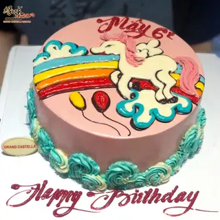 Bánh kem vẽ nghệ thuât – ảnh 2