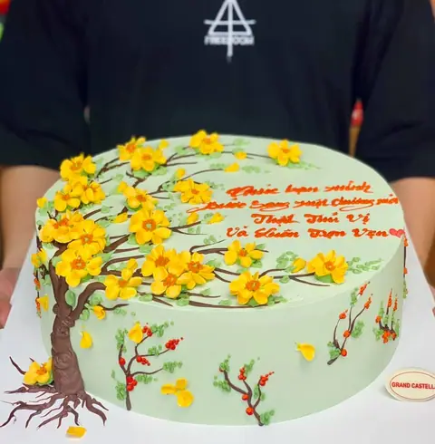 Hình bánh kem bơ Pháp Grand Castella 632