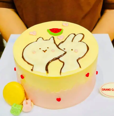 Hình bánh kem bơ Pháp Grand Castella 636