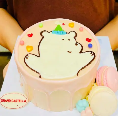 Hình bánh kem bơ Pháp Grand Castella 635