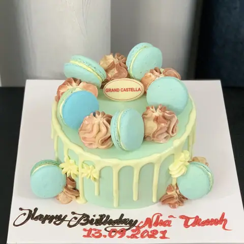 Hình bánh kem bơ Pháp Grand Castella 326