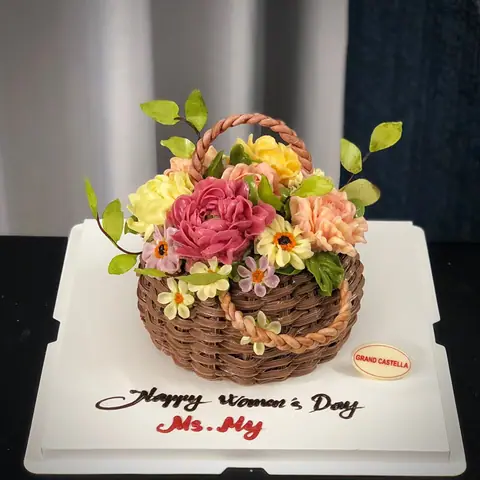 Hình bánh kem bơ Pháp Grand Castella 657