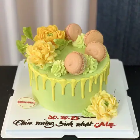 Hình bánh kem bơ Pháp Grand Castella 647