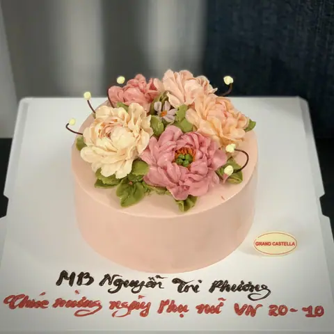 Hình bánh kem bơ Pháp Grand Castella 664