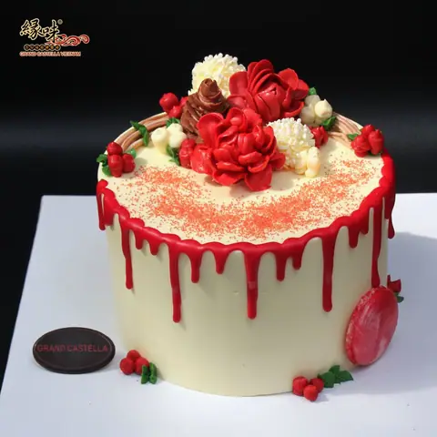 Hình bánh kem bơ Pháp Grand Castella 228