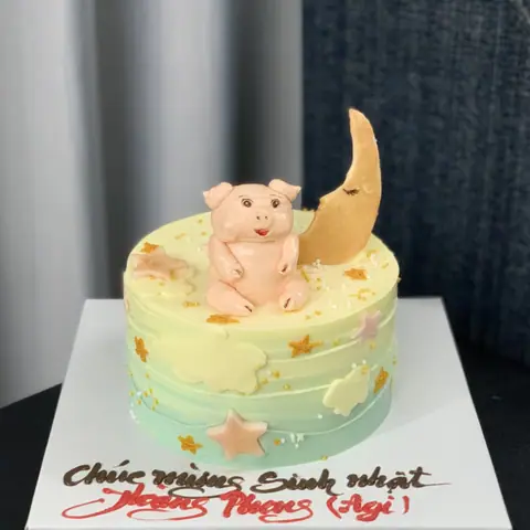 Hình bánh kem bơ Pháp Grand Castella 245