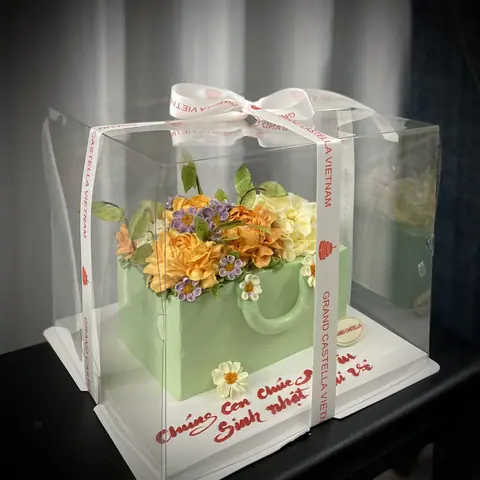 Hình bánh kem bơ Pháp Grand Castella 264