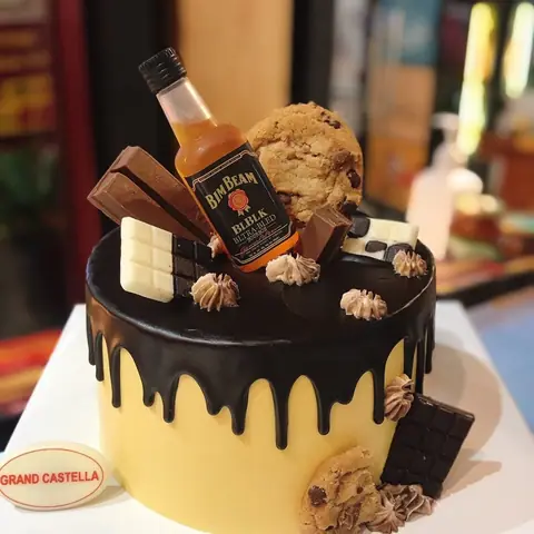 Hình bánh kem bơ Pháp Grand Castella 354