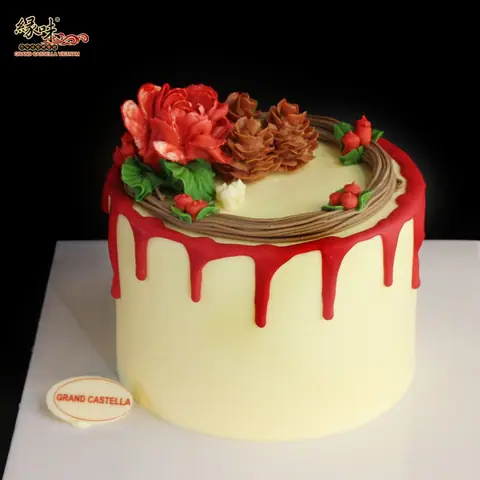 Hình bánh kem bơ Pháp Grand Castella 232