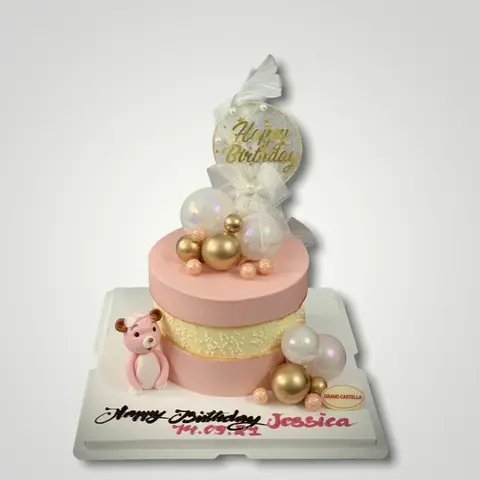 Hình bánh kem bơ Pháp Grand Castella 298