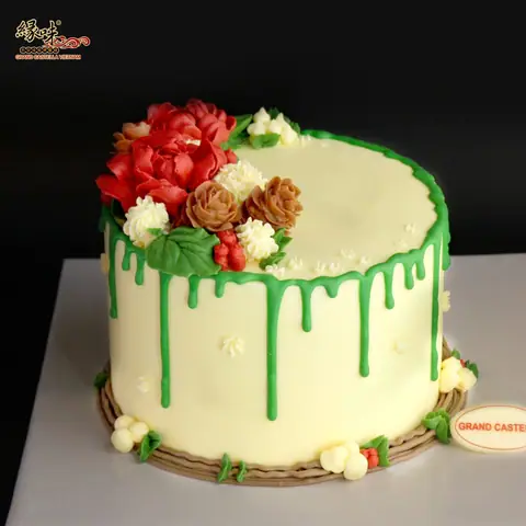 Hình bánh kem bơ Pháp Grand Castella 227