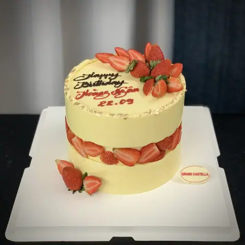 Hình bánh kem bơ Pháp Grand Castella 668