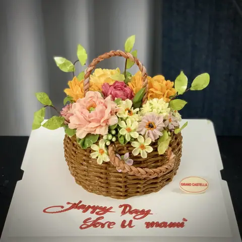 Hình bánh kem bơ Pháp Grand Castella 662