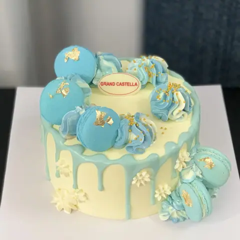 Hình bánh kem bơ Pháp Grand Castella 281