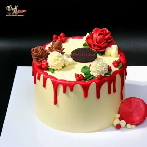 Hình bánh kem bơ Pháp Grand Castella 230