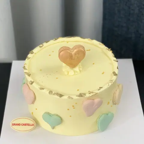 Hình bánh kem bơ Pháp Grand Castella 295