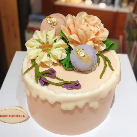 Bánh Kem Bơ Pháp Sinh Nhật Macaron – MCR86