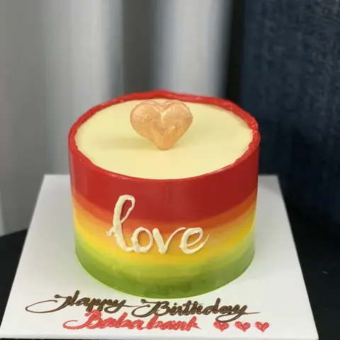 Hình bánh kem bơ Pháp Grand Castella 210